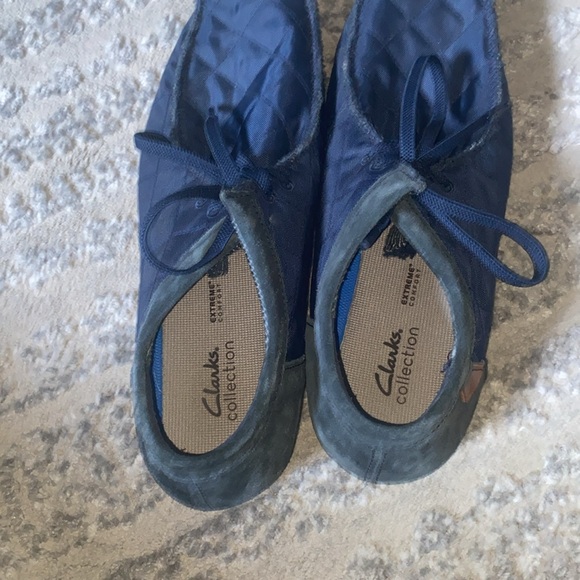 Men’s Blue Clark’s Size 12 shoe - Picture 4 of 5